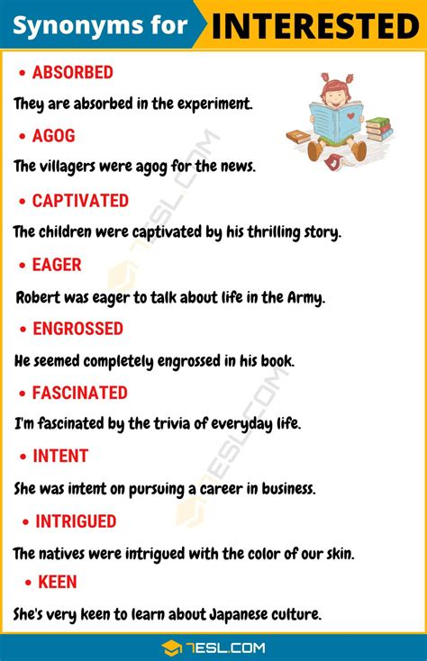 Extremely Interested synonyms .